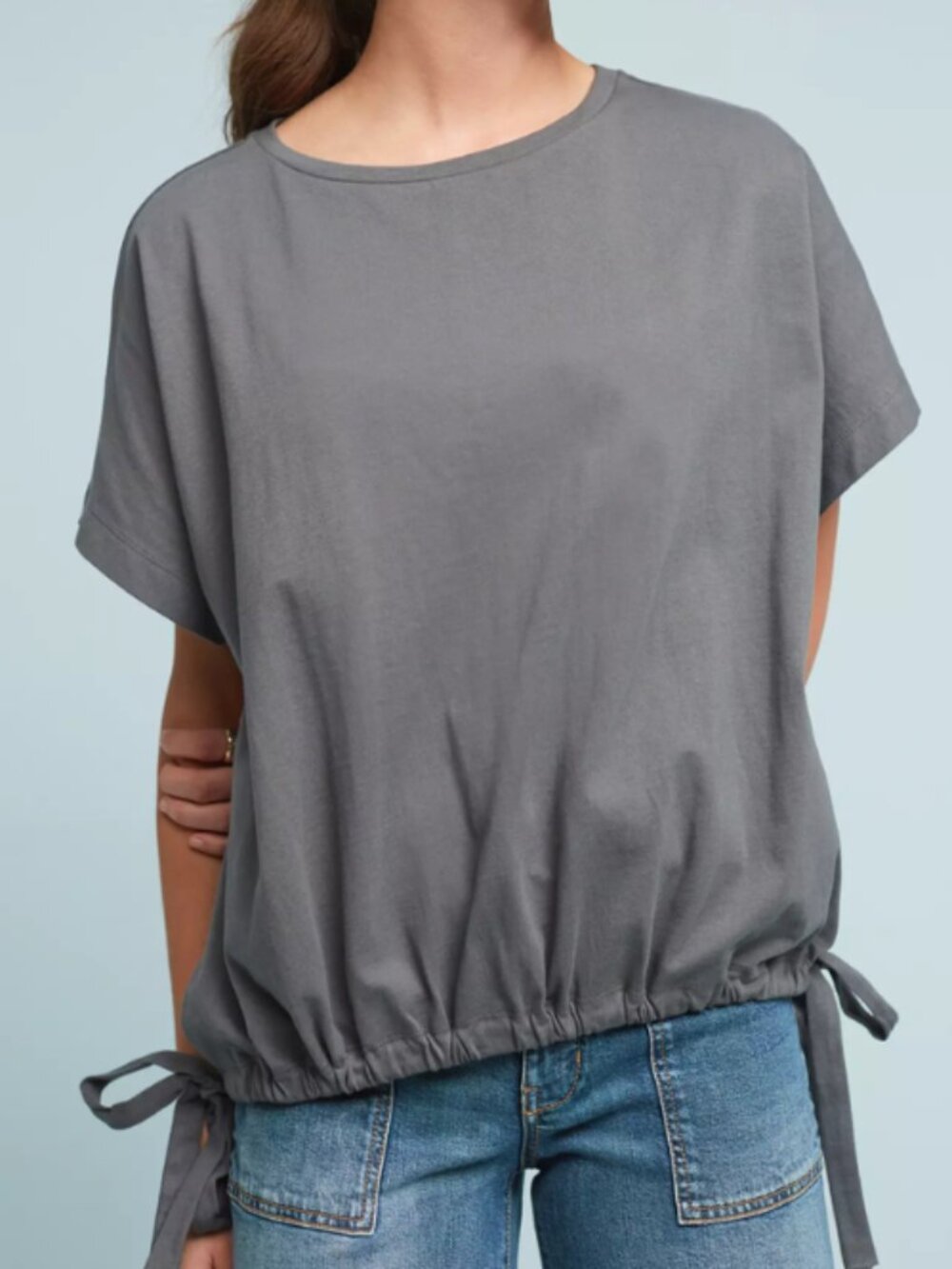 Anthropologie Eri + Ali Teagan Side Tie Top